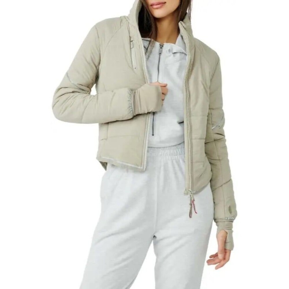 NWOT Free People Gathering Storm Puffer Jacket M - Picture 6 of 6